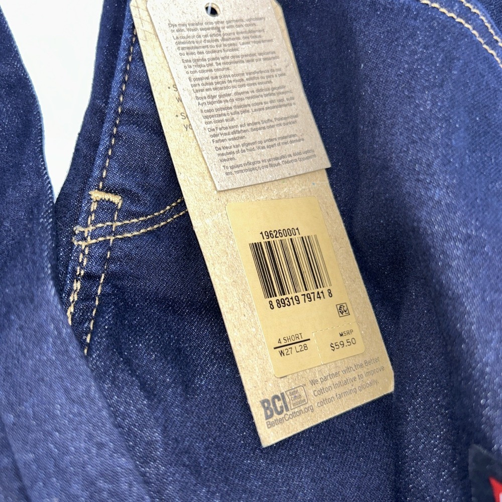 Levi's 311 Shaping Skinny Jeans for Women's Black 4 Short W27 L28 NWT. - Picture 8 of 8